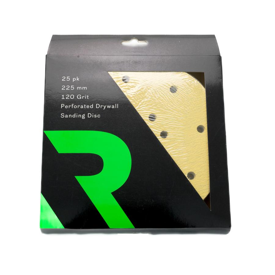 RIKÄ ABRR019 Drywall Sanding Disc perforated 225mm 120 Grit 25pk